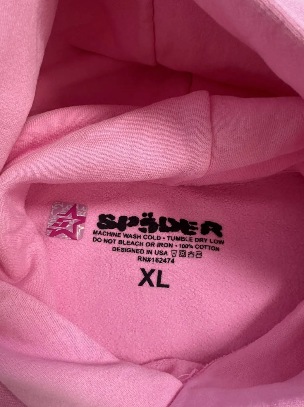 Sp5der Worldwide Hoodie Pink Color Way