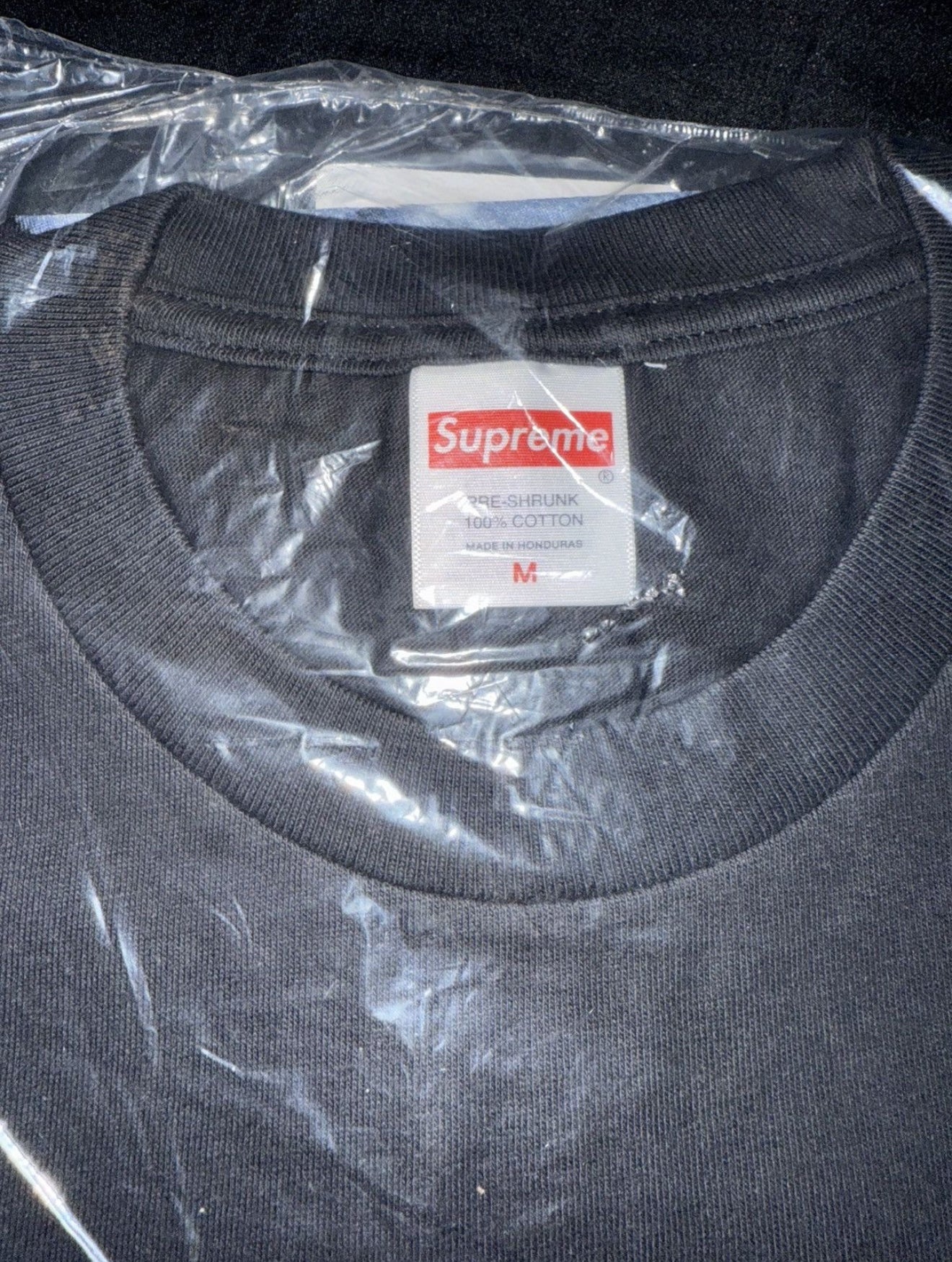 Supreme Snowman Tee Black FW25 Art Dealer ☃️