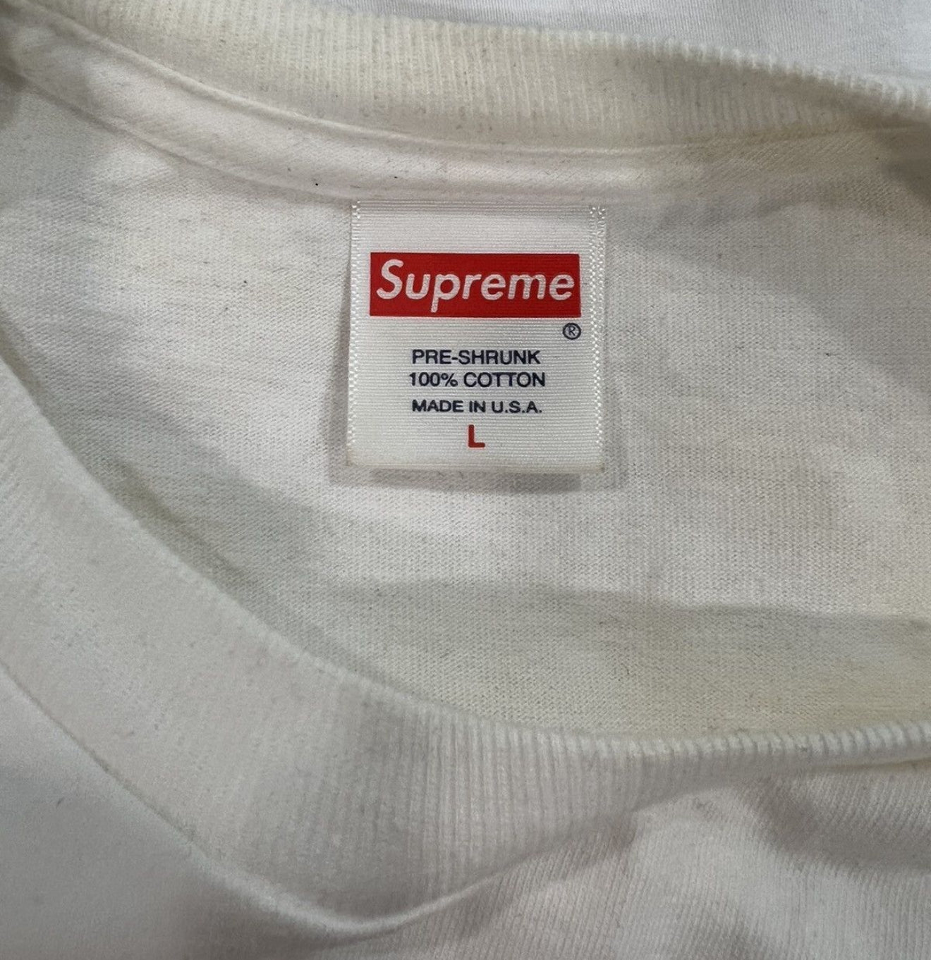 Supreme Skull Tee ‘White’ 2025