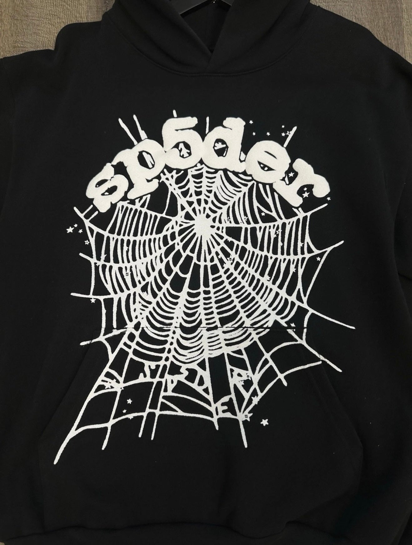 Sp5der Worldwide Black Web Hoodie – Authentic Streetwear