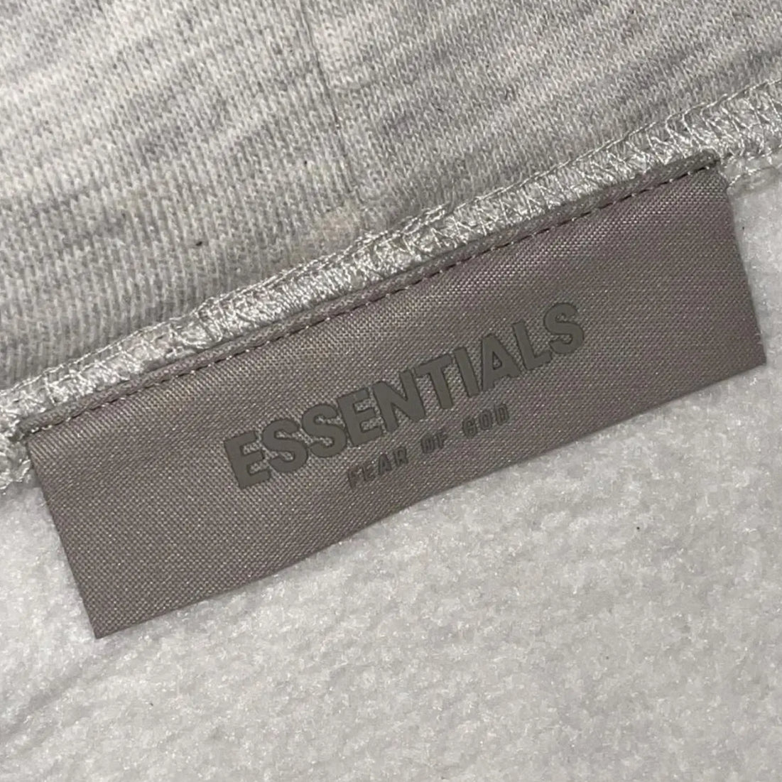 Essentials Fear of God Hoodie - Light Heather Oatmeal - New with Tags