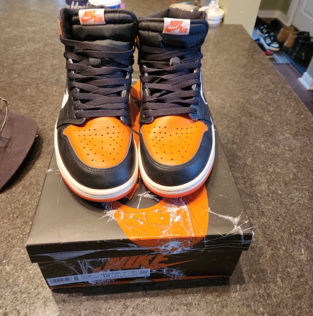 Jordan 1 Retro High OG "Shattered Backboard" (2025) - Size 10